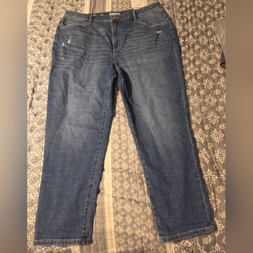 Sonoma Women's Blue Jeans Size 16W